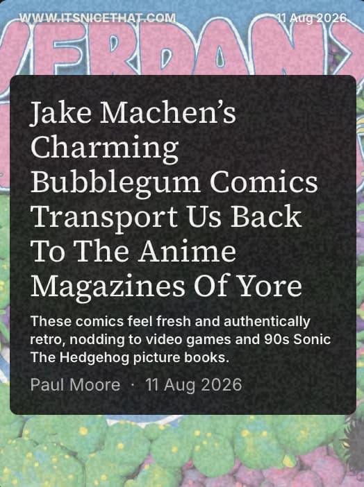 Editorial article card